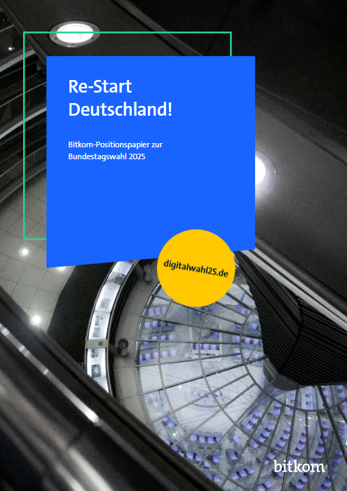 "Re-Start Deutschland!" - bitkom-Positionspapier 2025